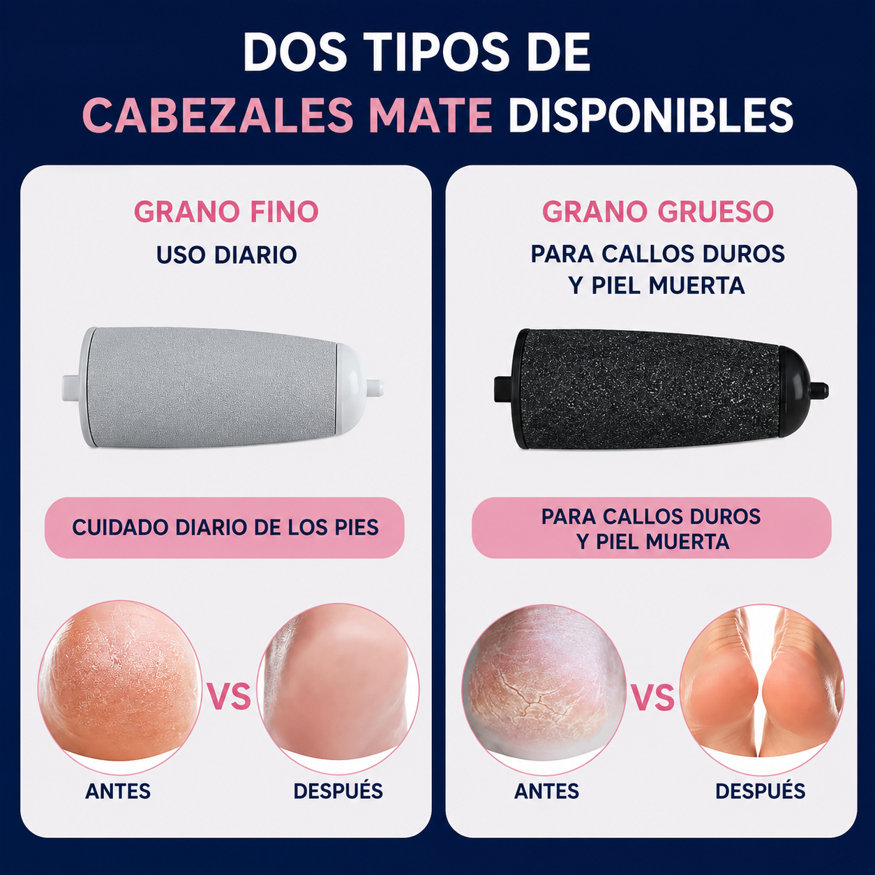 Pack de 8 Rodillos de Repuesto para Lima Eléctrica
